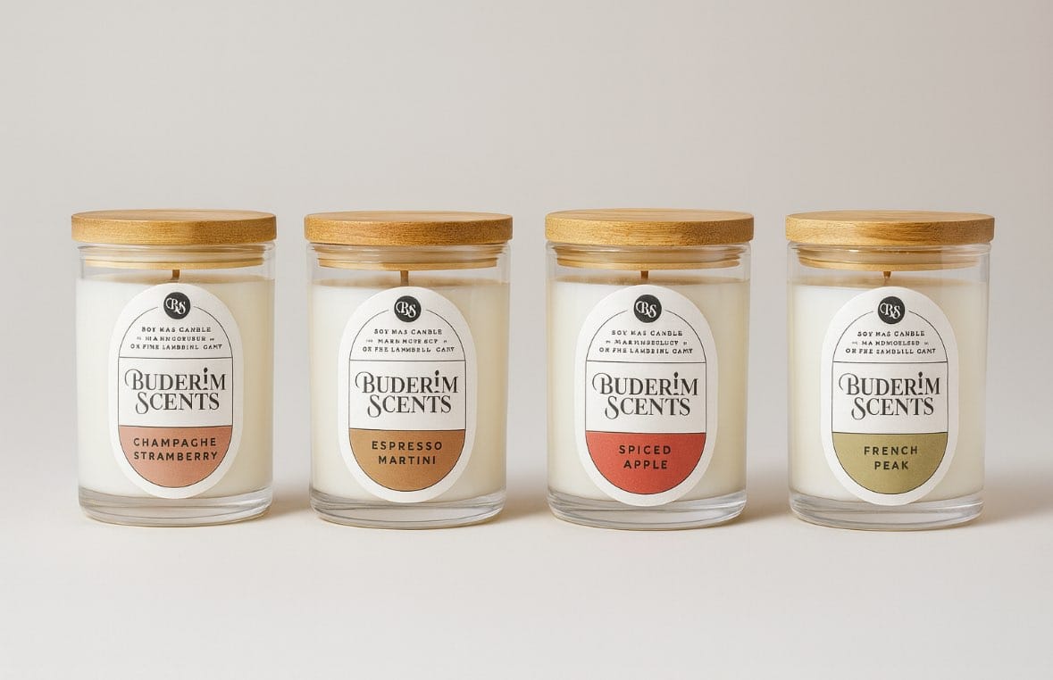 Hand Poured Soy Wax Candles