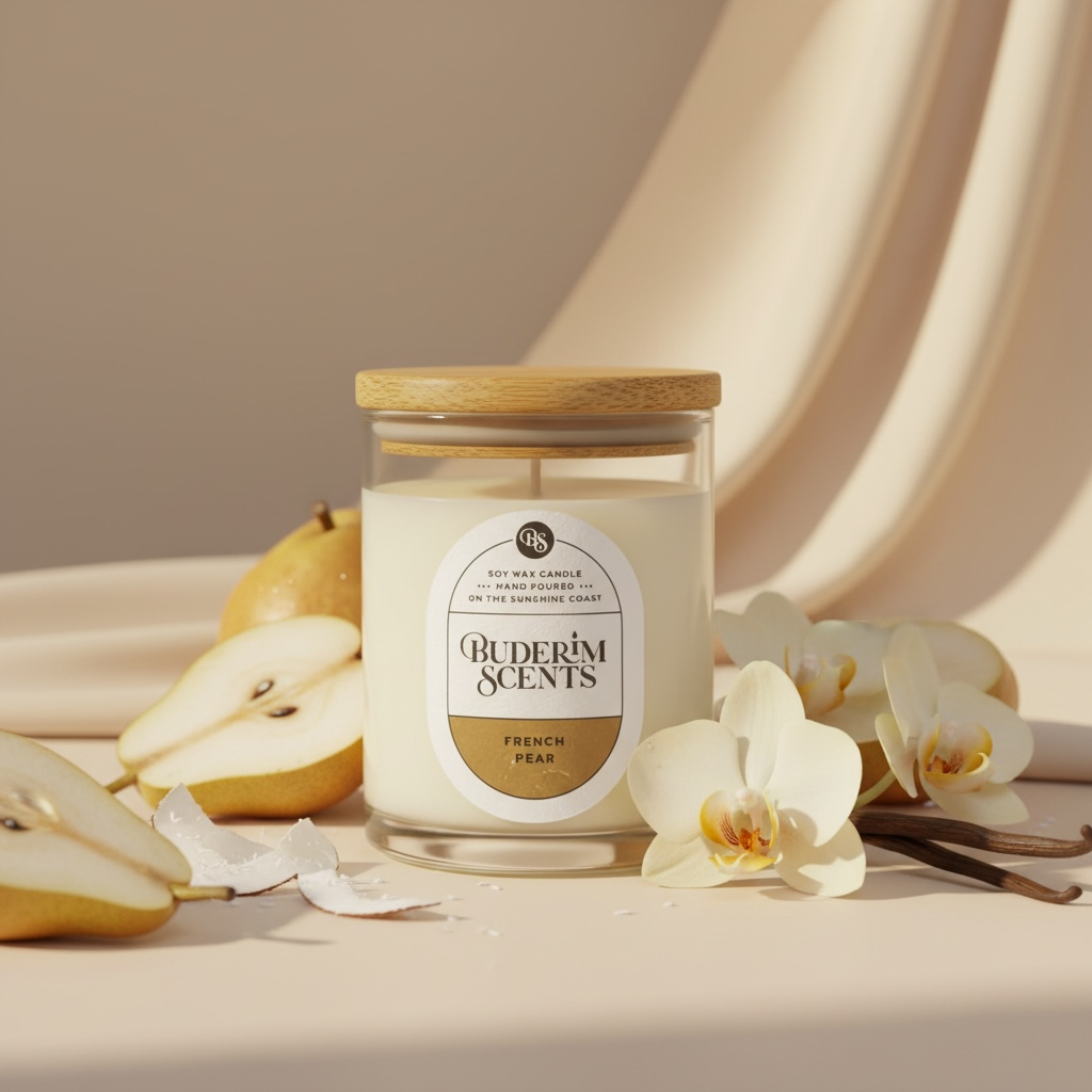 French Pear Soy Wax Candle