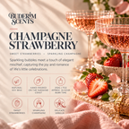 Champagne Strawberry Soy Wax Candle
