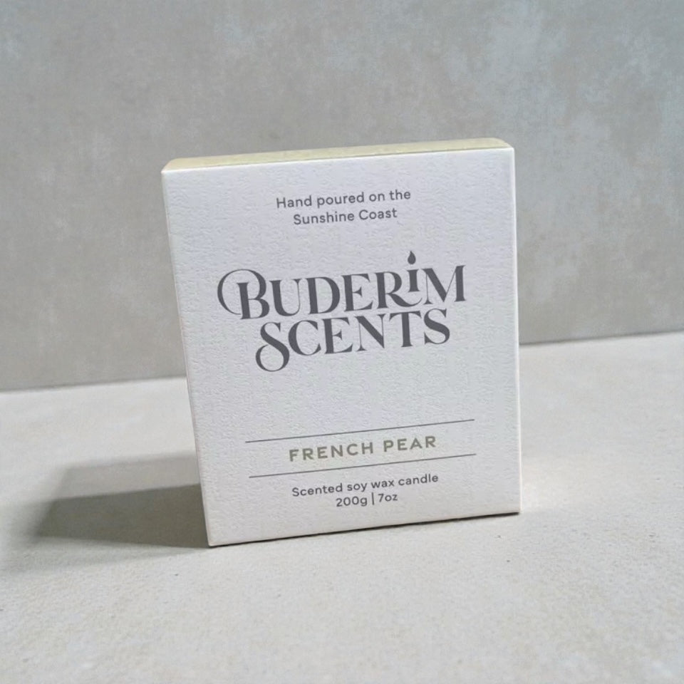 French Pear Soy Wax Candle